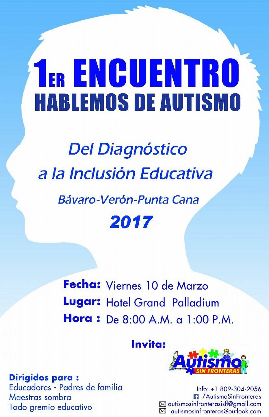 1er Encuentro “Hablemos de Autismo” del Diagnostico a la Inclusión Educativa 2017